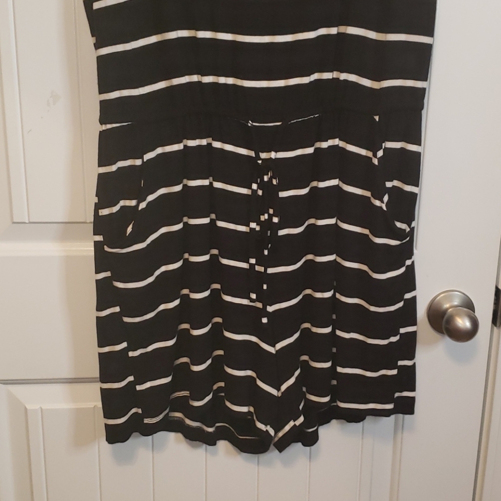 Rae Mode Super Soft Drawstring Waist Romper - image 4